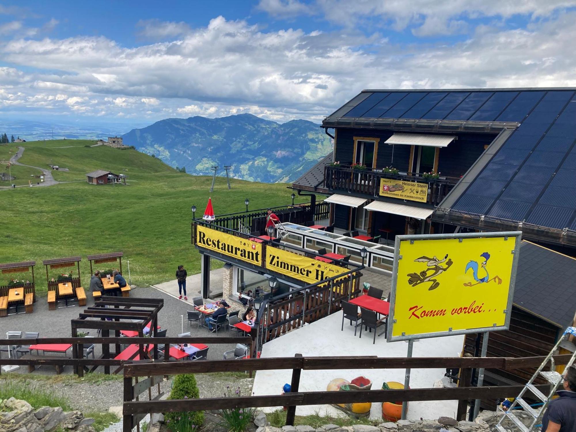 Klewenalp Ausflugs-Ski-Pistenhotel Klewenstock Beckenried Bagian luar foto