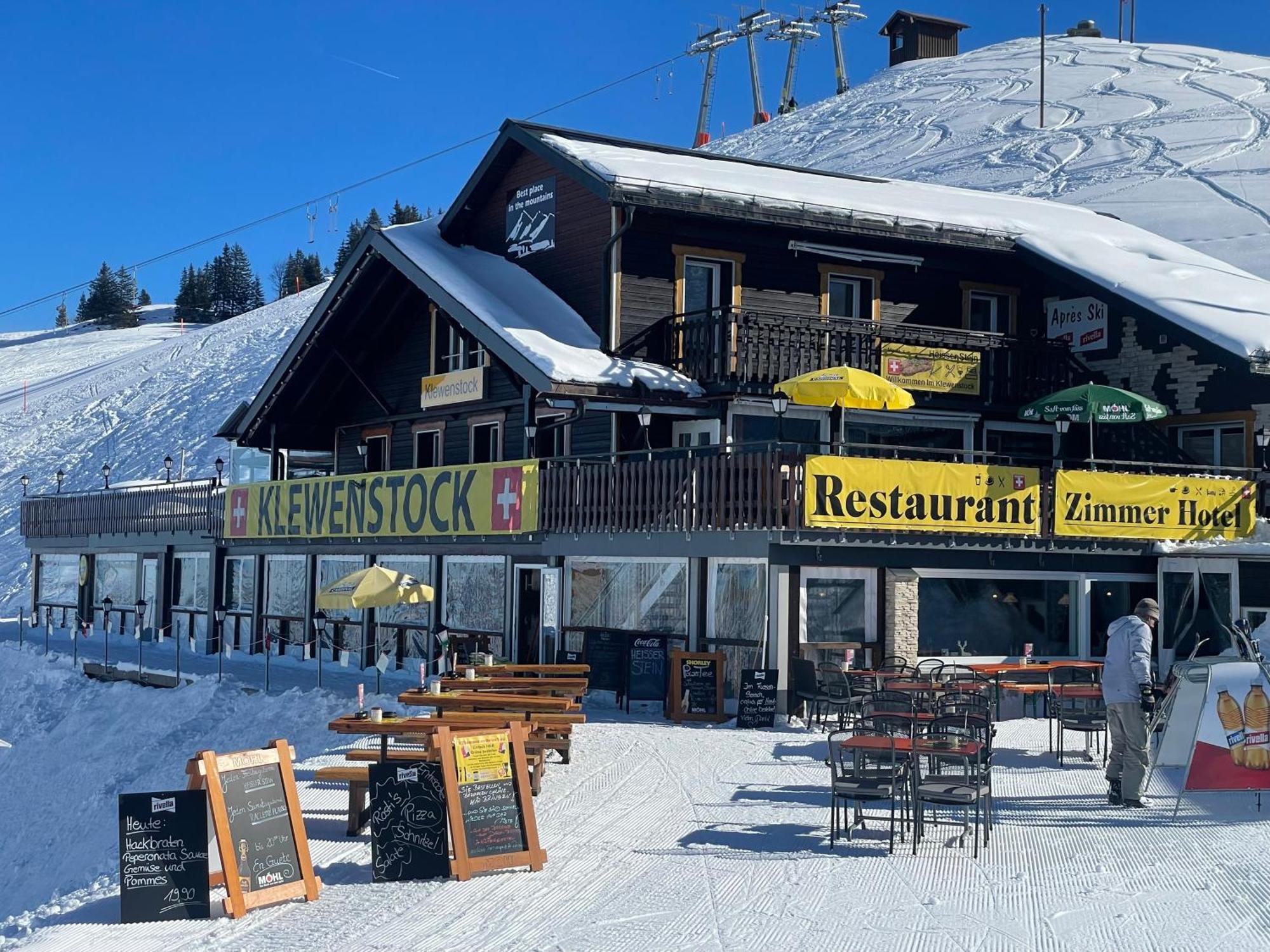 Klewenalp Ausflugs-Ski-Pistenhotel Klewenstock Beckenried Bagian luar foto