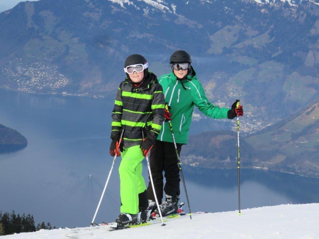 Klewenalp Ausflugs-Ski-Pistenhotel Klewenstock Beckenried Bagian luar foto